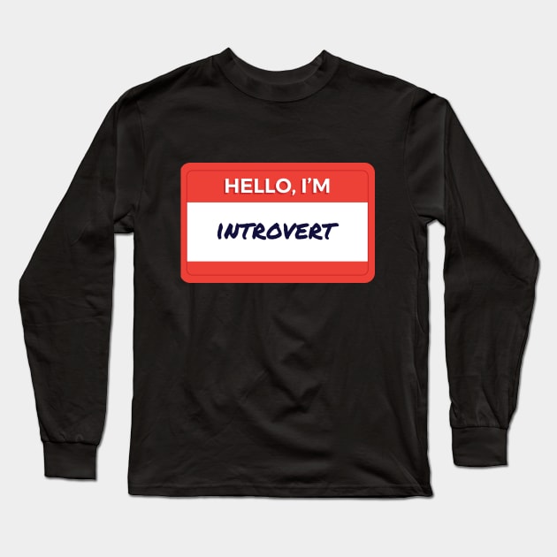 Hello I'm Anti-Trump Long Sleeve T-Shirt by wordyenough